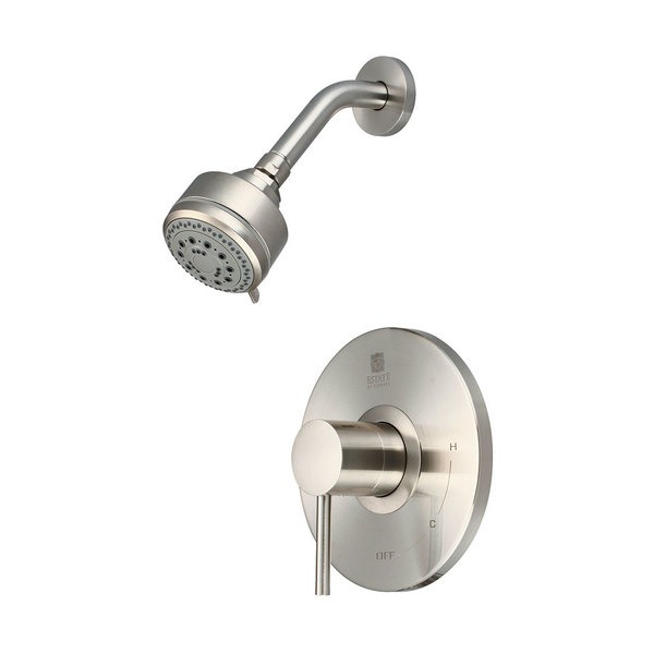 Pioneer Faucets 1-Handle Shower Trim Set, Brushed Nickel, Wall T-4MT300-BN